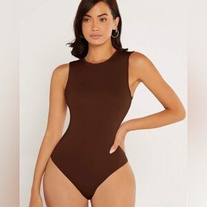 SHEIN Chocolate Brown Bodysuit